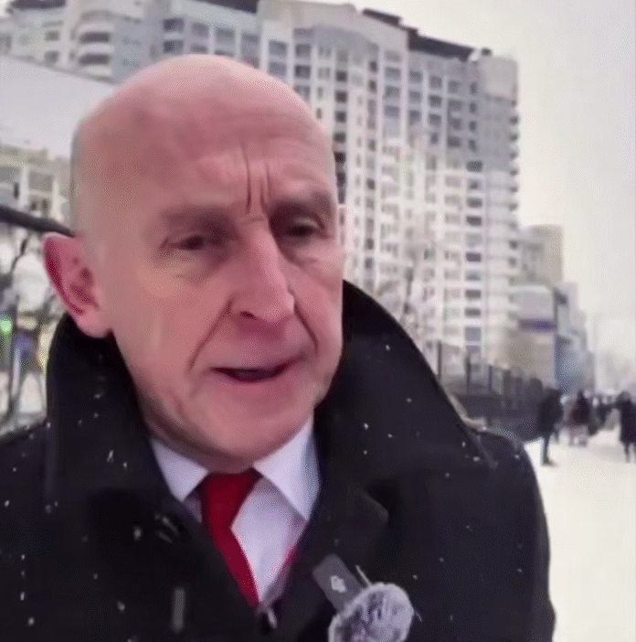 Міністр оборони Великої Британії Джон Хілі під час офіційного візиту