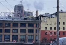 Пошкоджені виробничі приміщення фабрики Roshen