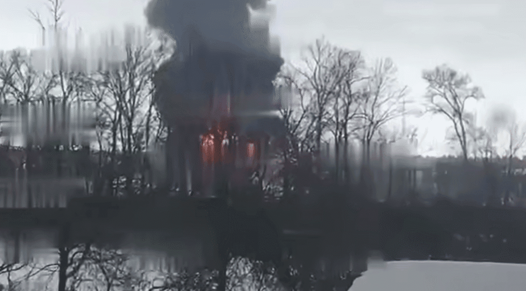 Screenshot_4 Пожежа після удару по об’єкту нафтопроводу на Львівщині