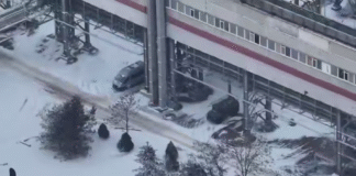 Військова техніка окупантів на території Запорізької АЕС