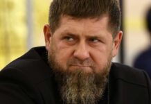 Рамзан Кадиров під час публічного виступу