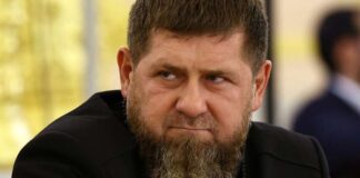 Рамзан Кадиров під час публічного виступу