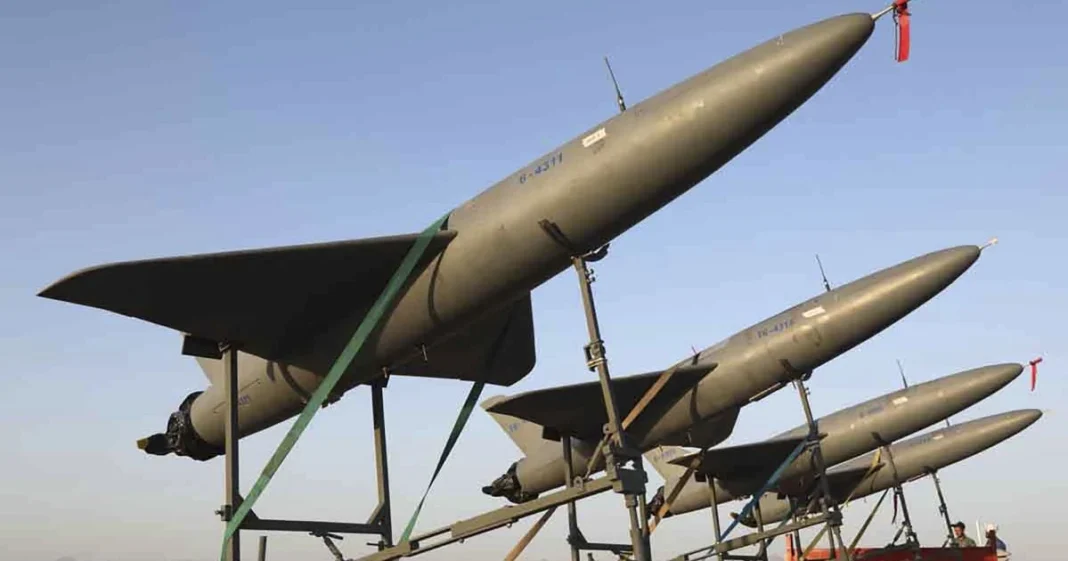 Iranian missiles and drones used by Russia in the war against Ukraine