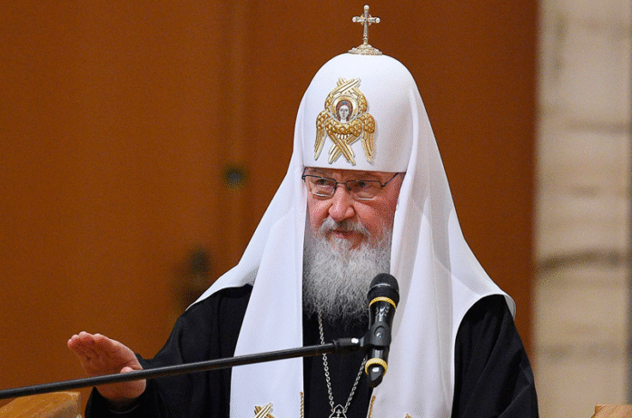 Патріарх кіріл під час проповіді в росії