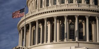 The US Congress building