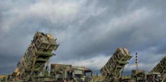 Зенітно-ракетні комплекси Patriot на бойовому чергуванні