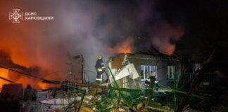 Наслідки атаки БпЛА на житловий сектор у Харківській області