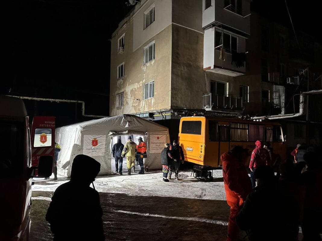 Наслідки нічного удару росіян по Одесі