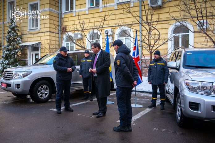 Броньовані позашляховики Toyota Land Cruiser для ДСНС України