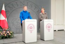 Greenland does not want to be part of the US - Prime Minister says Prime Minister of Greenland Jens-Fredrik Nielsen at a press conference
