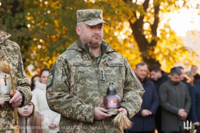 Керівник Закарпатського ТЦК під час публічного заходу