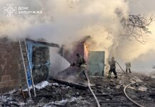 Consequences of the Russian attack in Zaporizhzhia