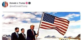 Трамп оприлюднив повідомлення Макрона про Гренландію Публікація Дональда Трампа про Гренландію в соцмережі