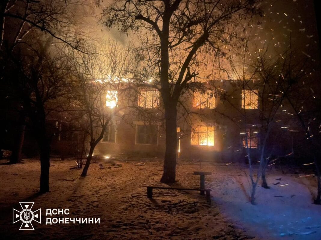 Пожежа у житловому будинку в Дружківці