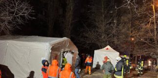 Робота екстрених служб в Одесі після атаки дронів