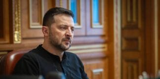 Австрія допоможе Україні пережити удари по енергетиці Володимир Зеленський під час переговорів