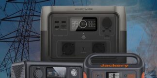 Portable backup power charging station