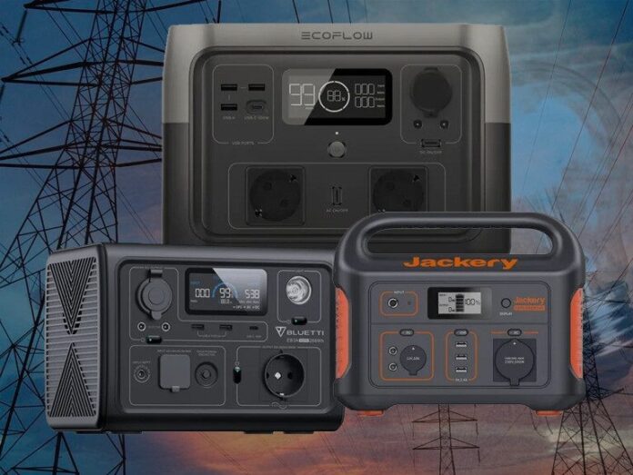 Портативна зарядна станція резервного живлення