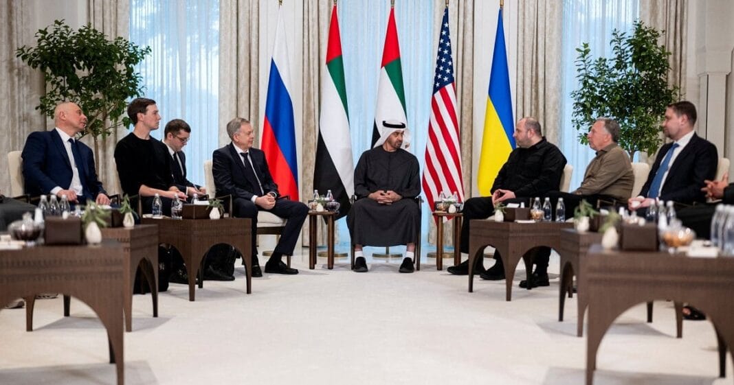 Переговори щодо війни в Україні в Абу-Дабі