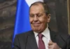 Сергій Лавров під час публічної заяви
