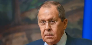 Сергій Лавров під час виступу