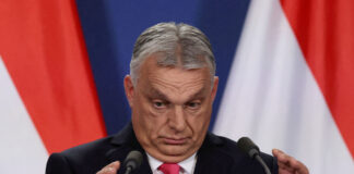 Прем’єр-міністр Угорщини Віктор Орбан під час публічного виступу