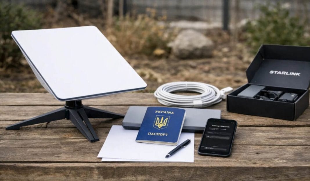 Термінал Starlink в Україні