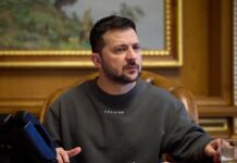 Володимир Зеленський під час робочої наради щодо безпеки