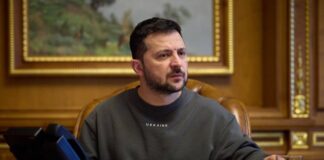 Володимир Зеленський під час робочої наради щодо безпеки