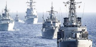 У НАТО зростає тривога через дії Росії в Балтійському морі кораблі НАТО у Балтійському морі під час навчань