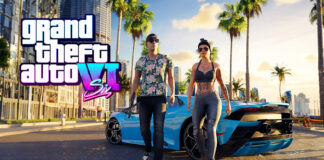 The official art of the game Grand Theft Auto VI