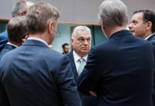 Віктор Орбан під час саміту Європейського Союзу