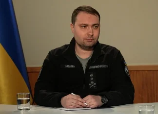 Кирило Буданов під час публічного виступу