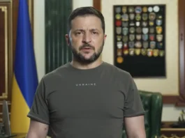 Володимир Зеленський під час виступу