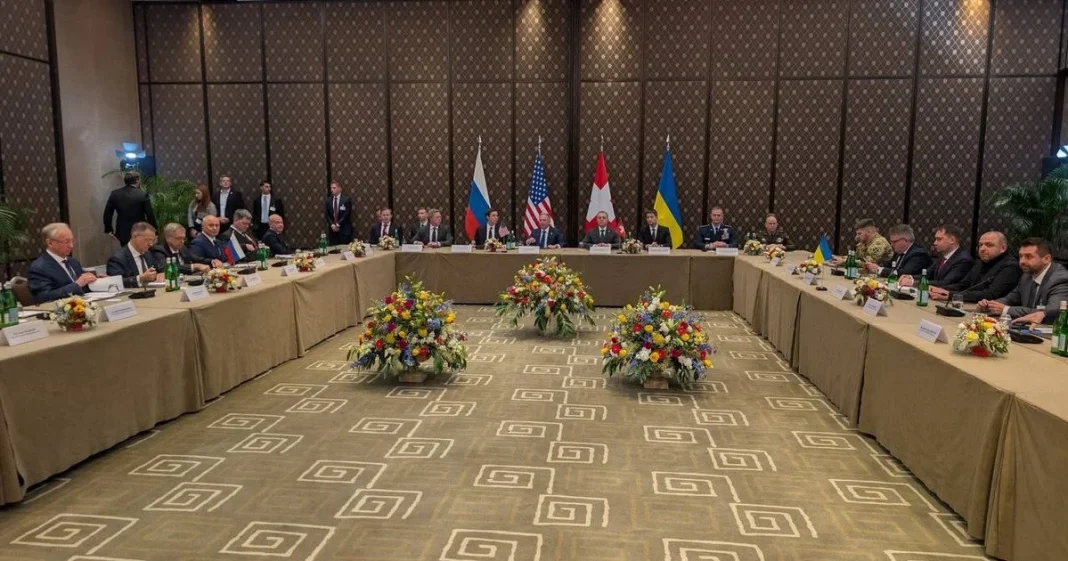 Переговори делегацій у Женеві щодо припинення війни