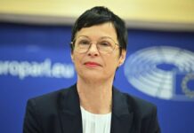 Martha Kos speaking in the EU
