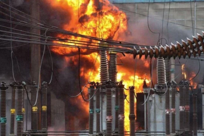 Наслідки удару по енергетичній інфраструктурі України