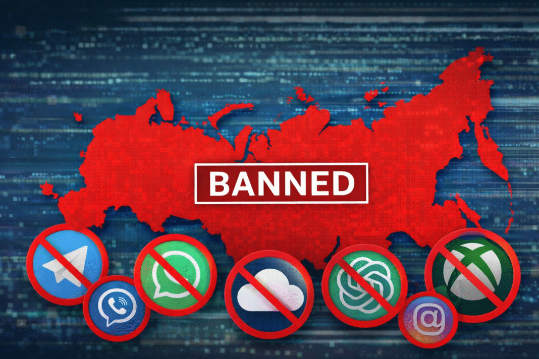 Restrictions on access to Internet services in Russia
