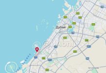 У Дубаї пролунали вибухи, евакуюють Бурдж-Халіфу Карта Дубая з позначкою району Dubai Marina