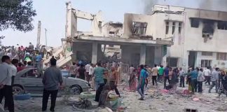 Зруйнована будівля школи після удару в Ірані