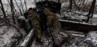 Українські військові на позиціях у Донецькій області