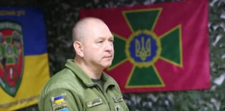 Serhii Deyneko during his tenure as the Head of the State Border Guard Service of Ukraine