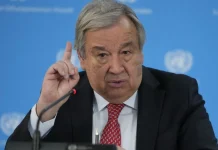 Гутерріш засудив удари США, Ізраїлю та Ірану Генсек ООН Антоніу Гутерріш під час виступу