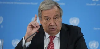 Гутерріш засудив удари США, Ізраїлю та Ірану Генсек ООН Антоніу Гутерріш під час виступу