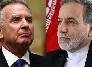 ПЕРЕГОВОРИ США ТА ІРАНУ В ЖЕНЕВІ ЗІРВАЛИСЯ делегації США та Ірану під час переговорів у Женеві