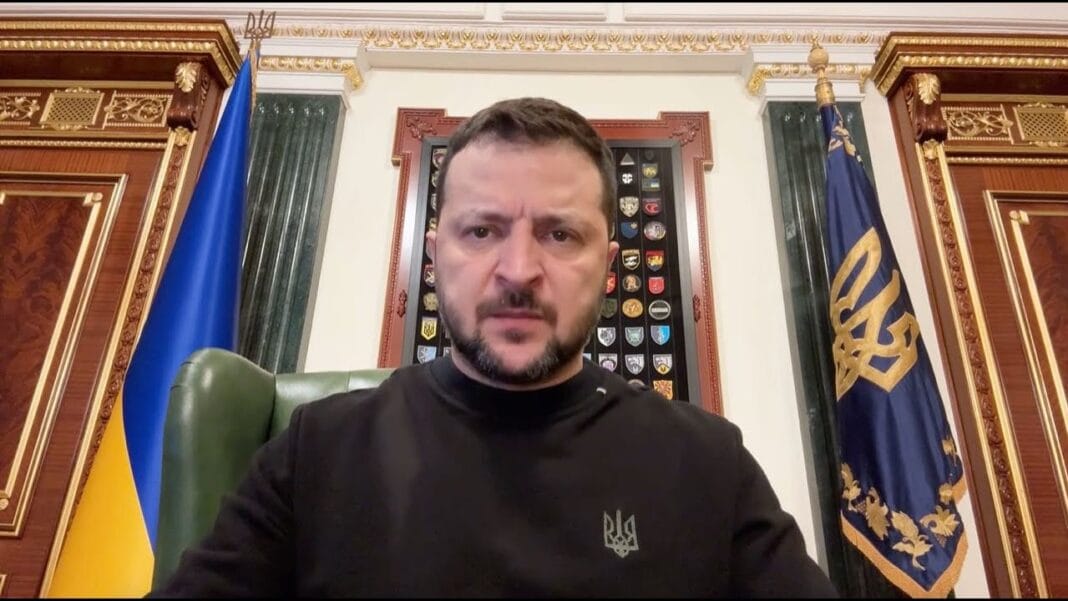 maxresdefault Володимир Зеленський під час звернення після російського удару