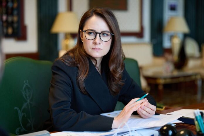 Юлія Свириденко під час робочої наради в уряді