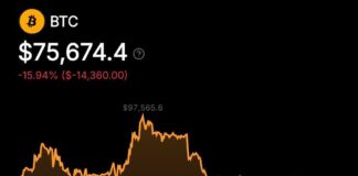 Bitcoin shows the biggest drop in a month Bitcoin rate drop chart