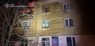 Пошкоджений житловий будинок на Дніпропетровщині