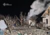наслідки нічної атаки дронів у Запорізькому районі